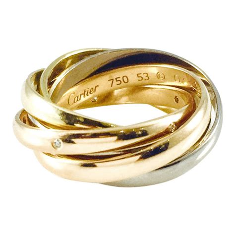 trinity rings cartier price|cartier trinity ring men's.